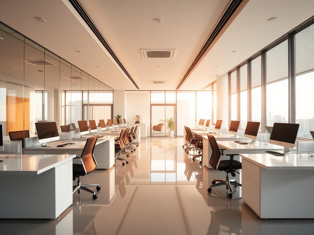 Offices cleaning by Gold Standard