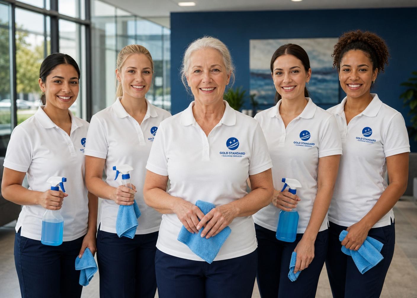 Professional cleaning team from Gold Standard Cleaning Services serving homes and offices across the Greater Toronto Area